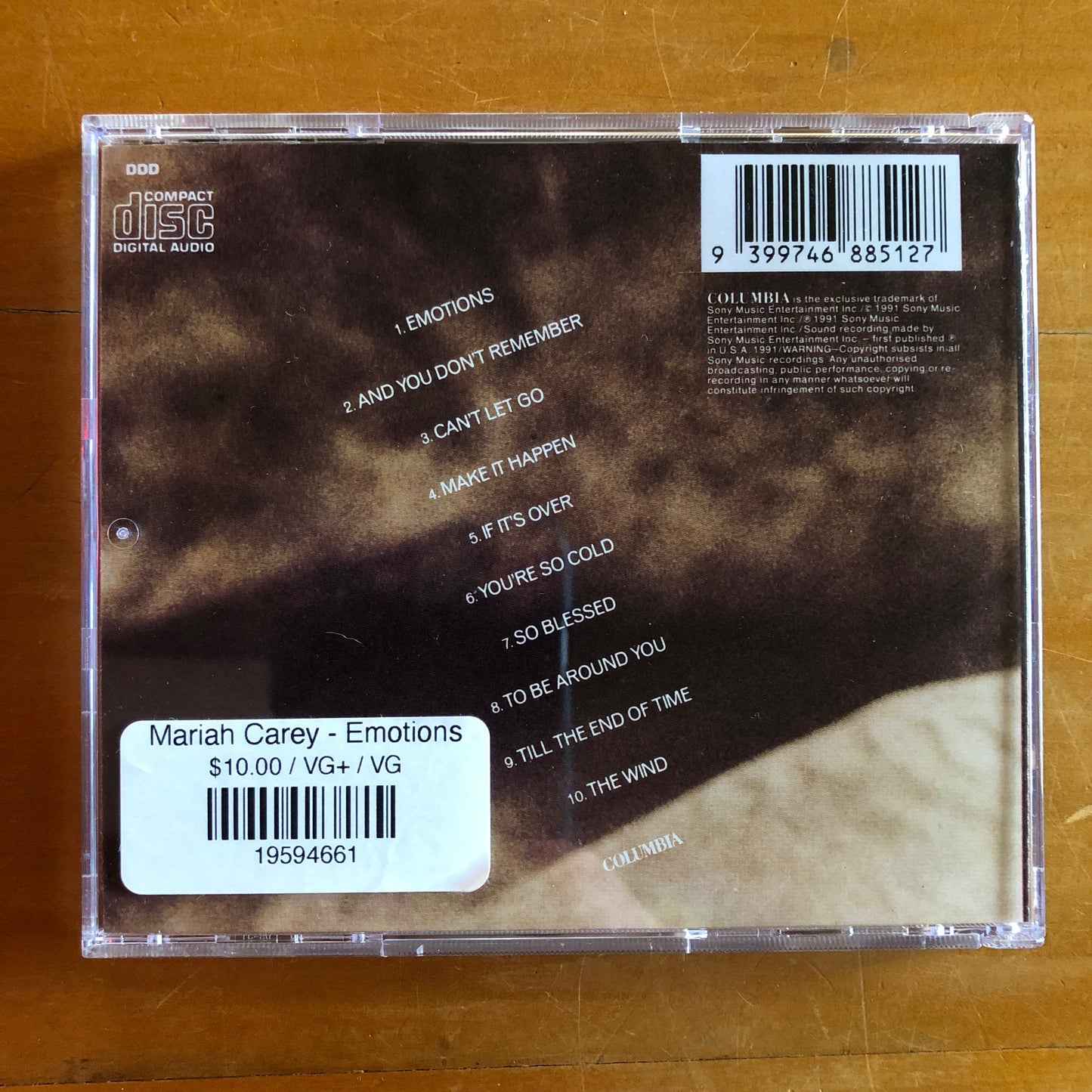 Mariah Carey - Emotions (CD)
