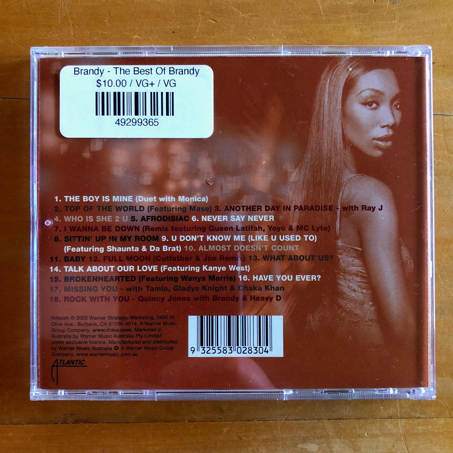 Brandy - The Best Of Brandy (CD)