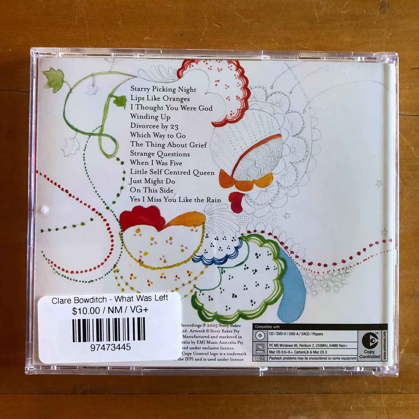 Clare Bowditch - What Was Left (CD)