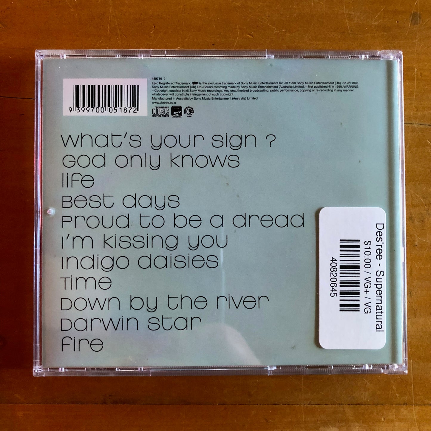 Des'ree - Supernatural (CD)