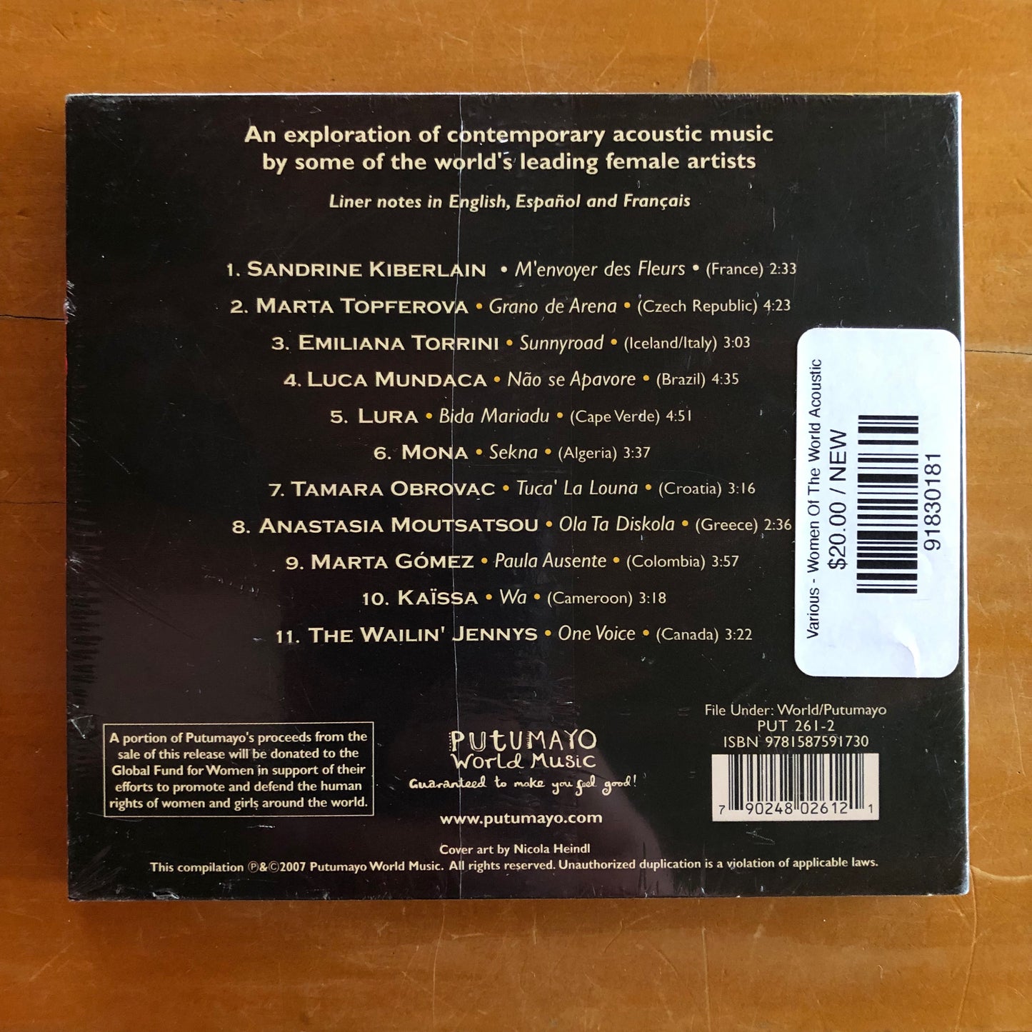 Various - Women Of The World Acoustic (CD)