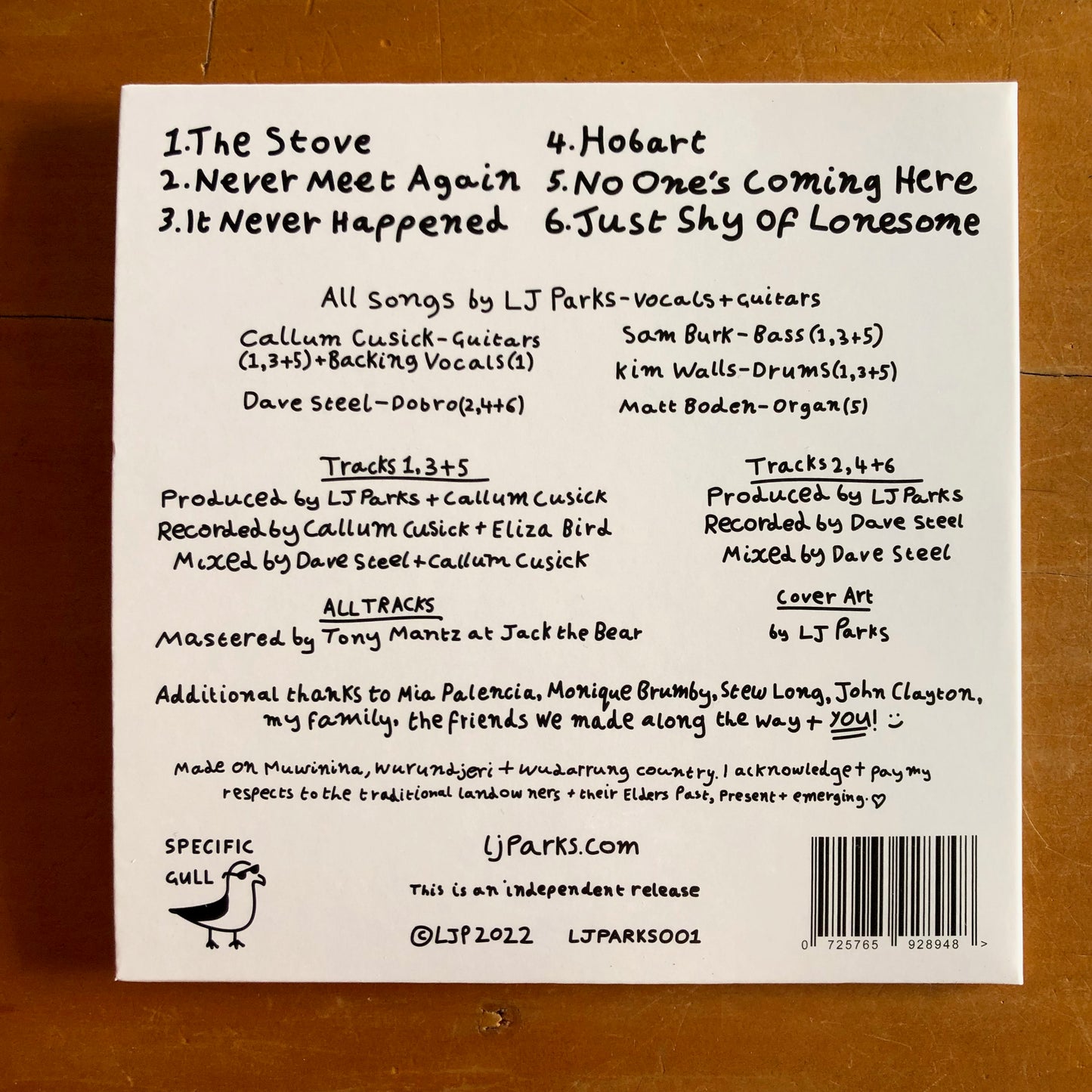 LJ Parks - Straits (EP)
