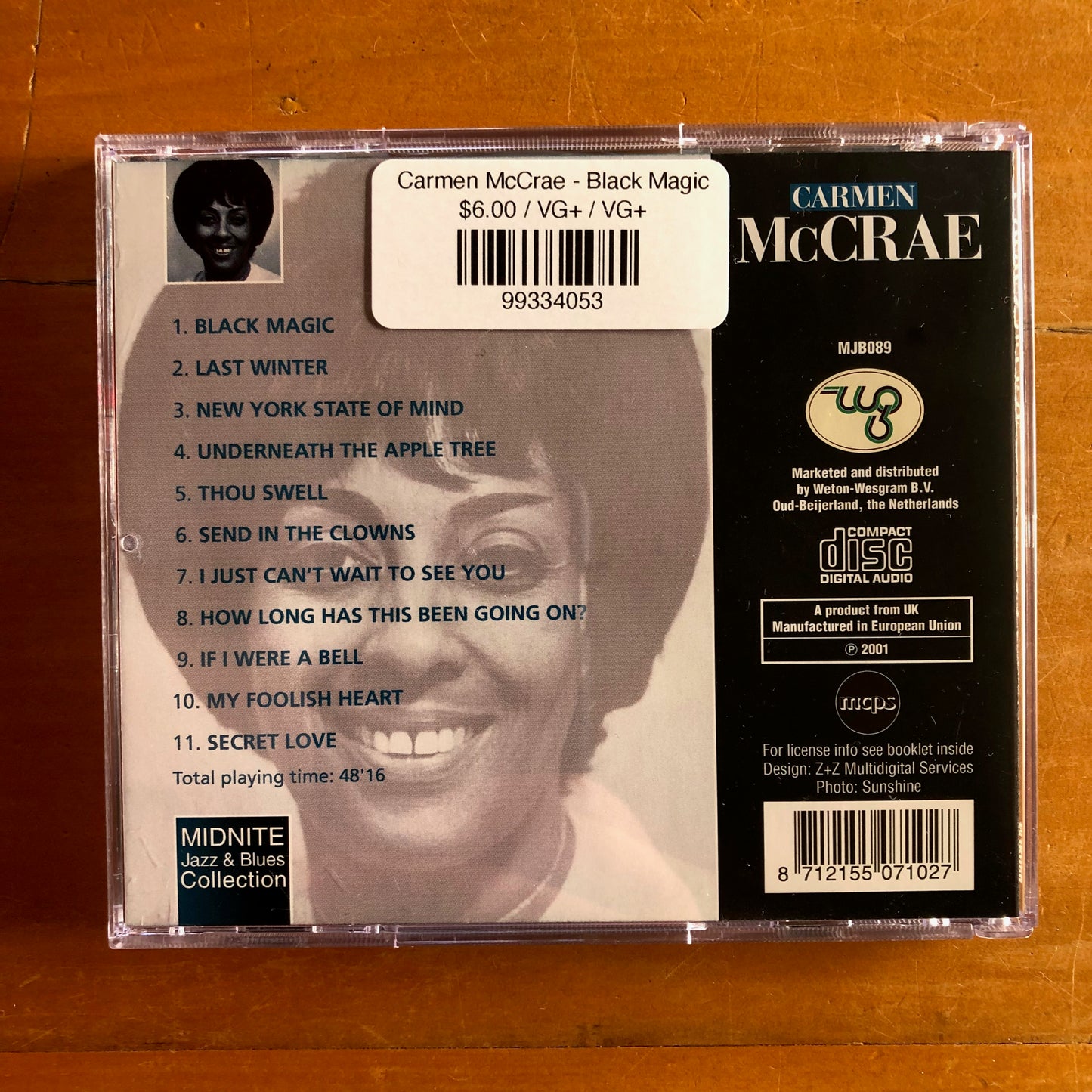 Carmen McCrae - Black Magic