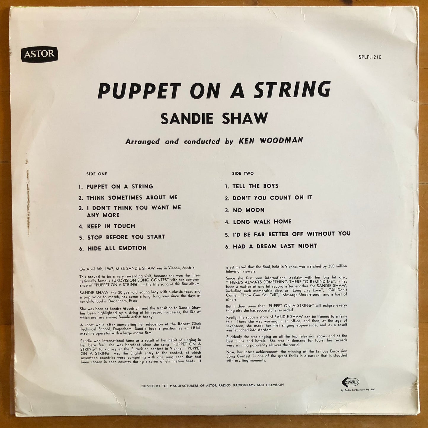 Sandie Shaw - Puppet On A String