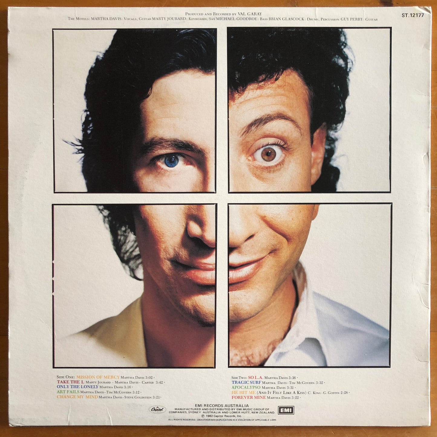 The Motels - All Four One