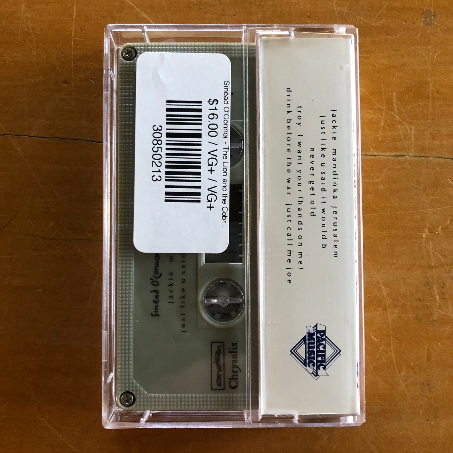 Sinéad O'Connor - The Lion and the Cobra (cassette)