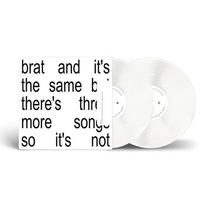 Charli XCX - Brat and it's the same but theres three more songs so it's not (2xLP)