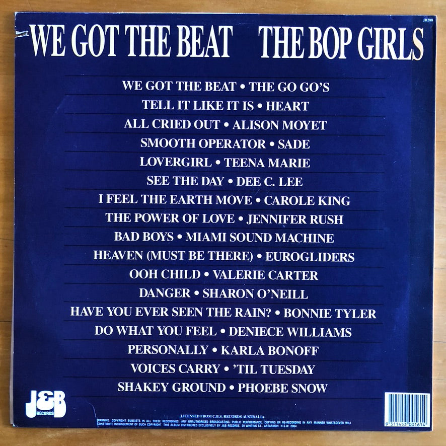 Various - We Got The Beat: The Bop Girls