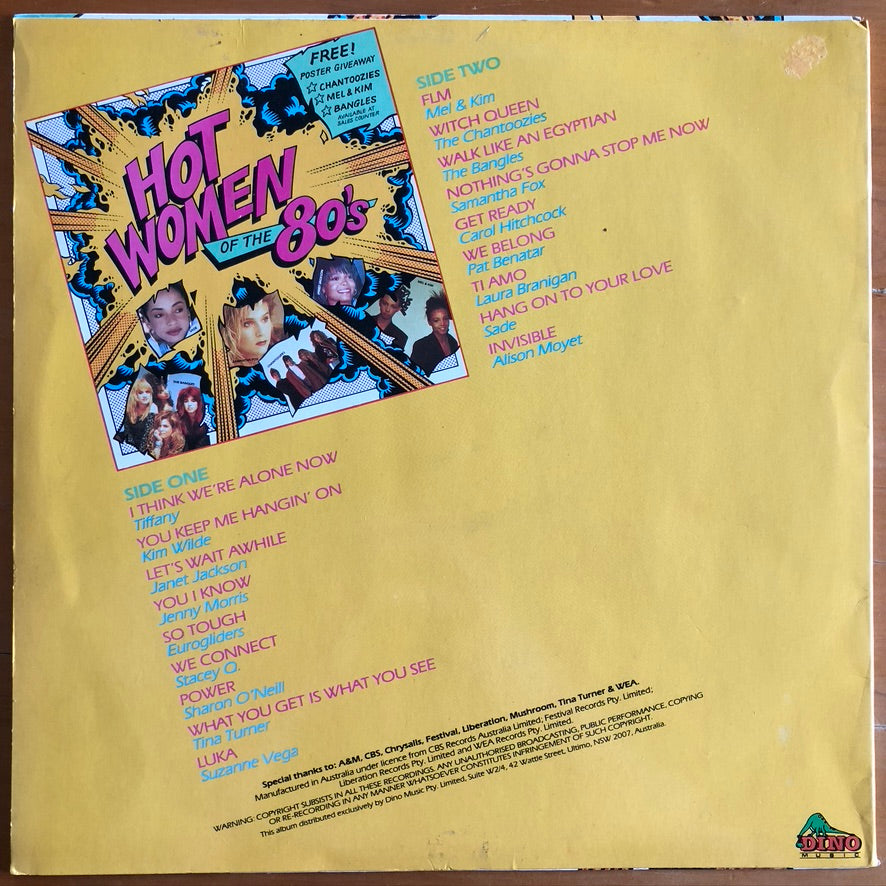 Various - Hot Women of the 80's