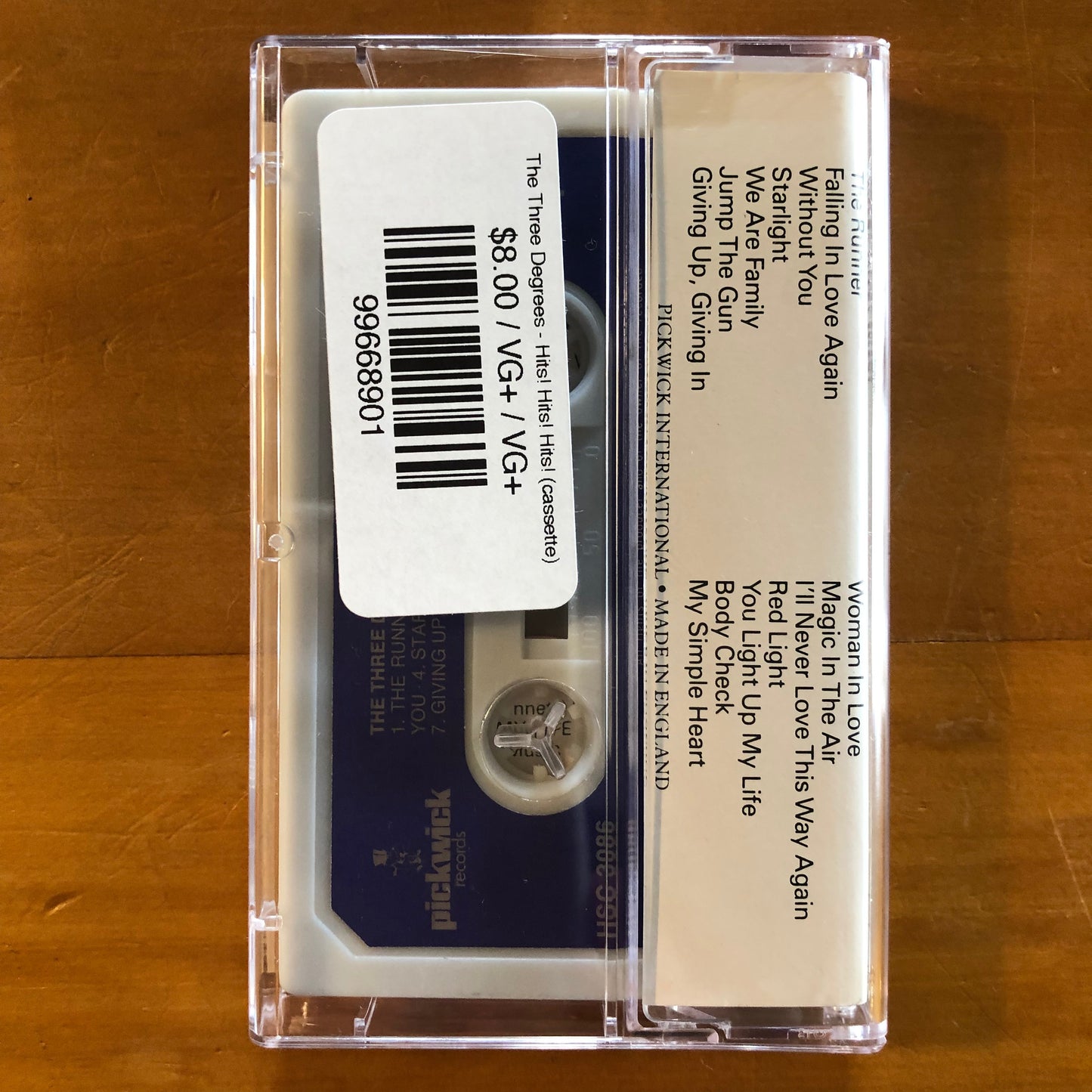 The Three Degrees - Hits! Hits! Hits! (cassette)