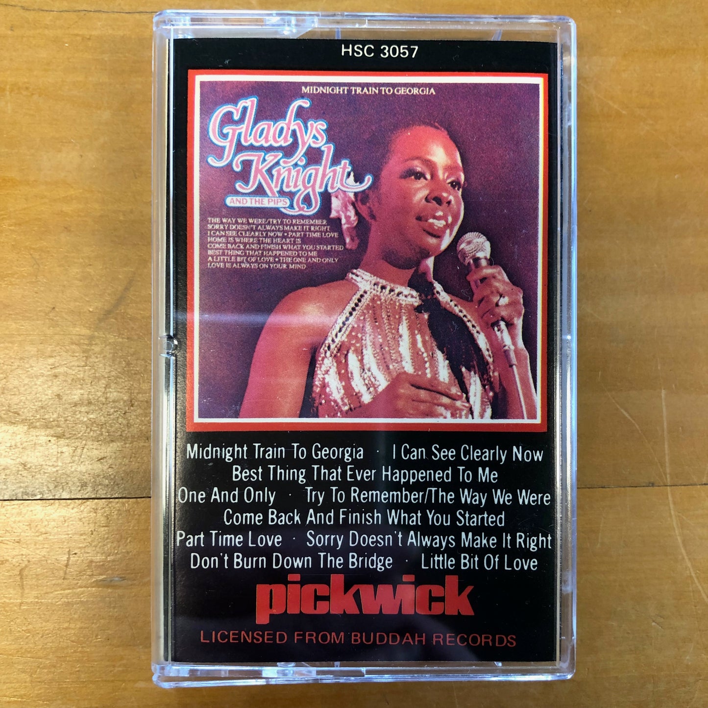 Gladys Knight & The Pips - Midnight Train To Georgia (cassette)
