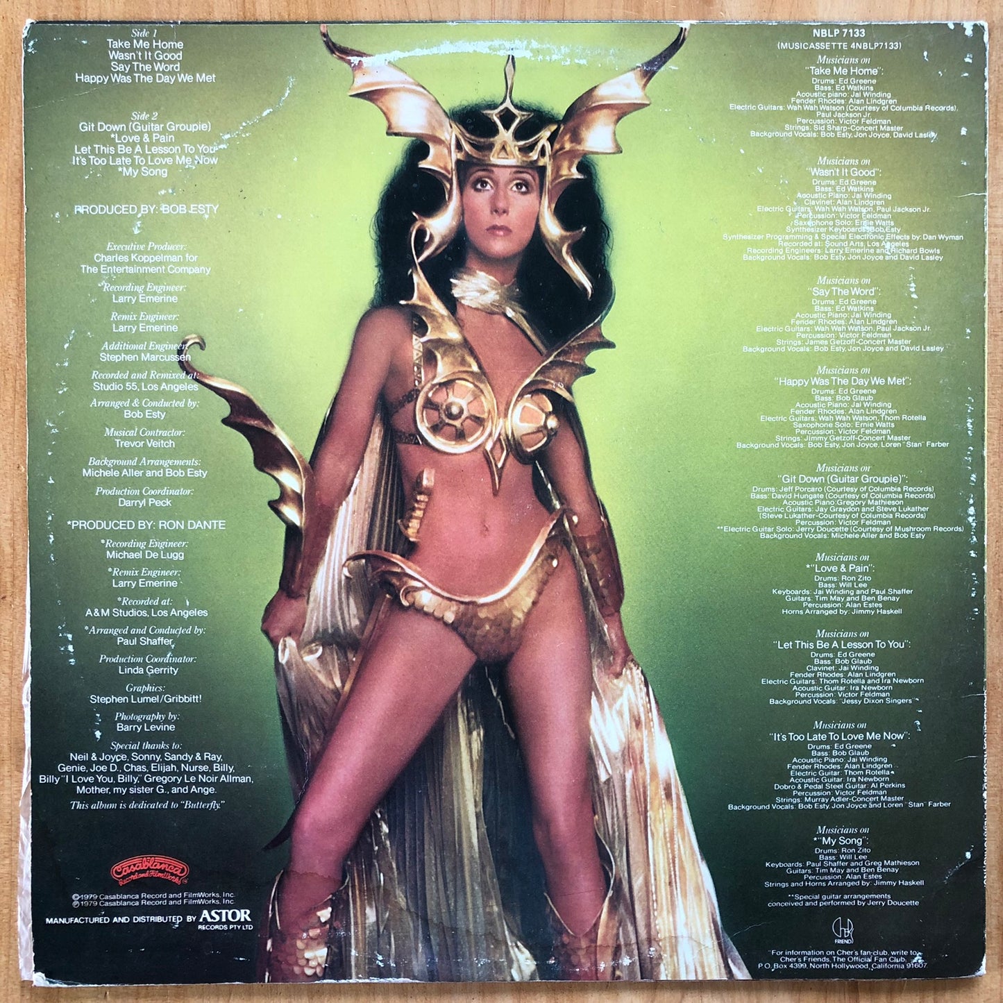 Cher - Take Me Home