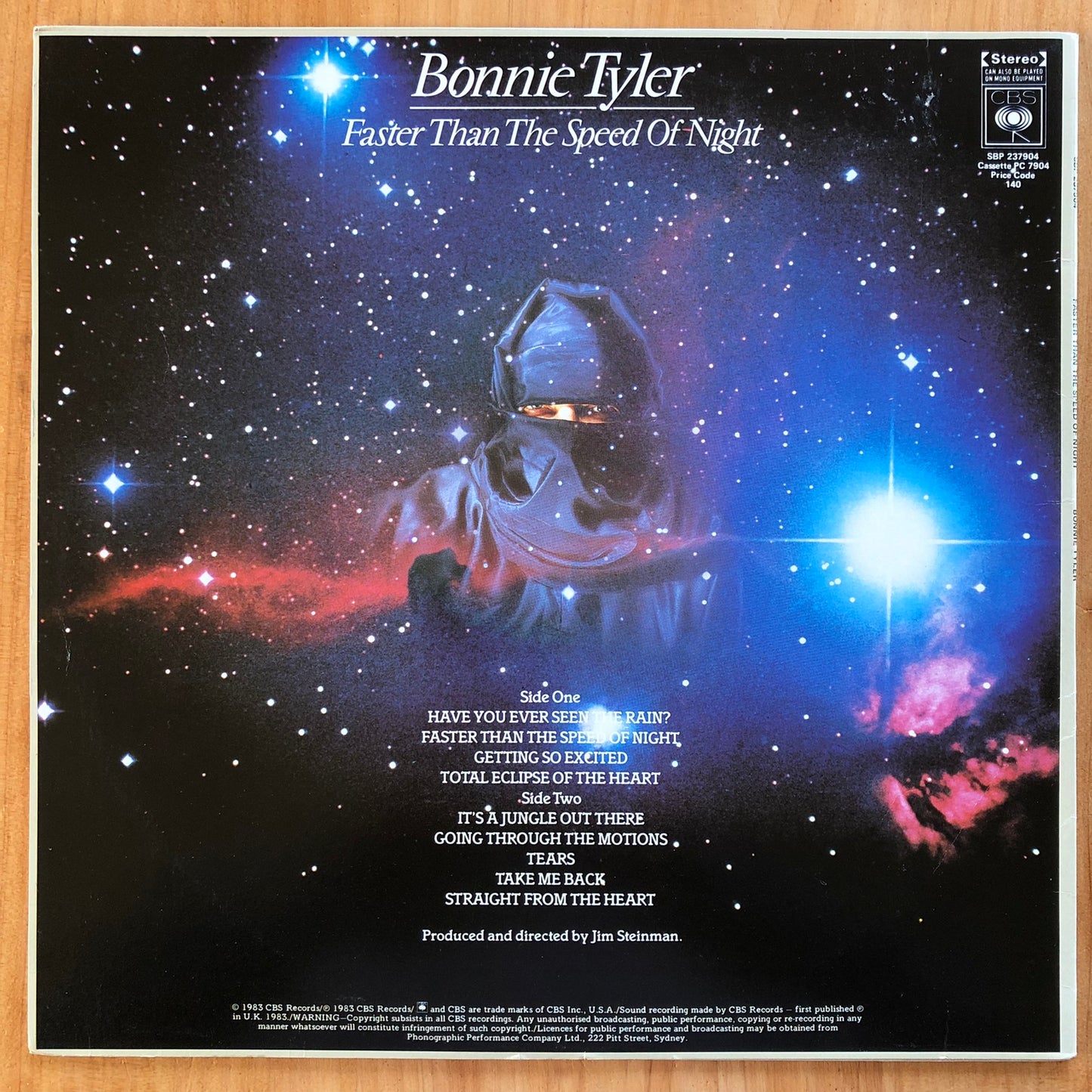 Bonnie Tyler - Faster Than The Speed Of Night