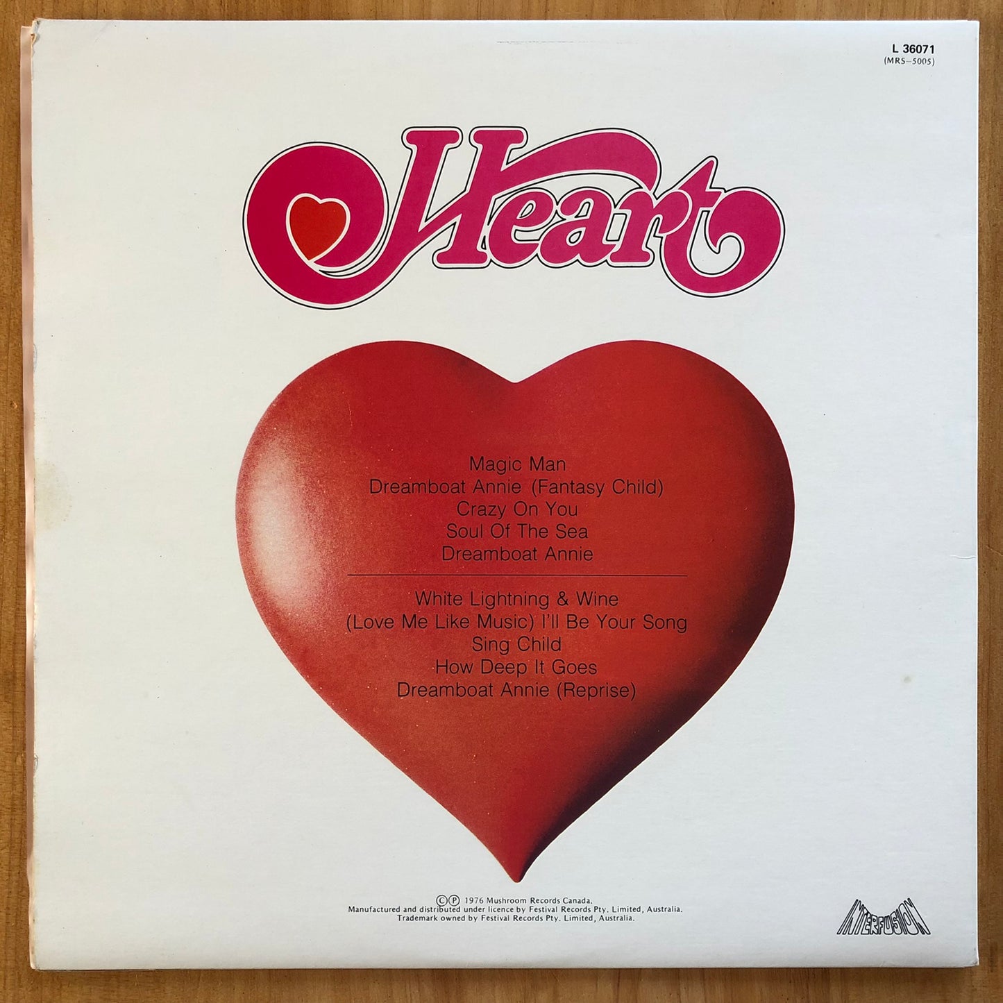 Heart - Dreamboat Annie