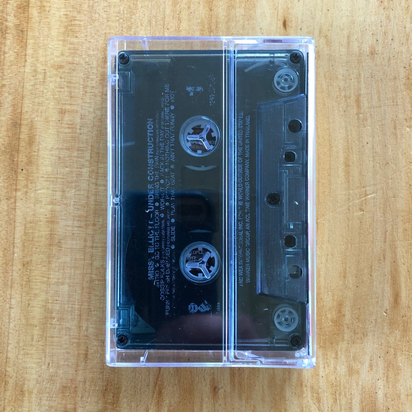 Missy Elliott - Under Construction (cassette)