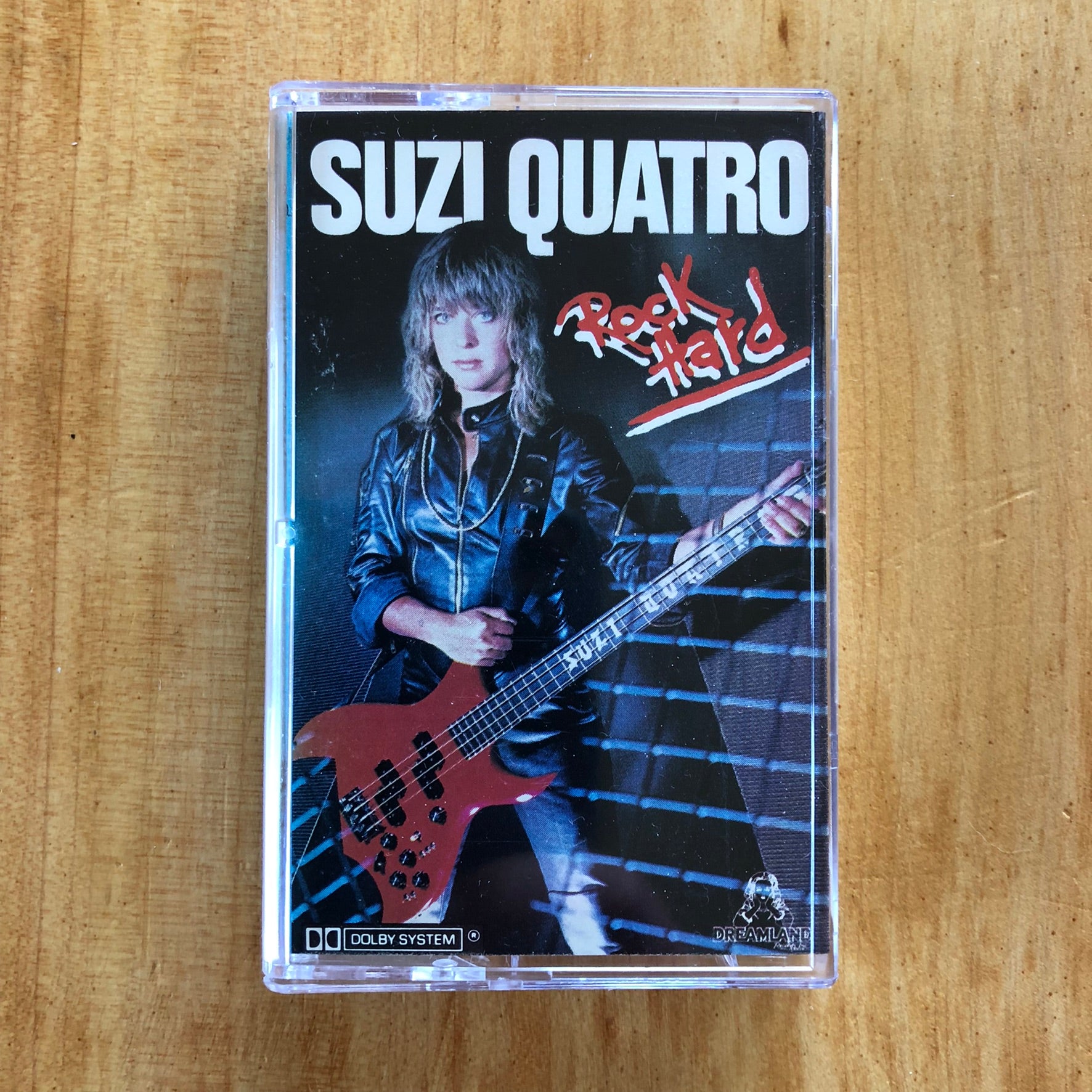 Suzi Quatro Rock Hard (cassette) Suffragette Records