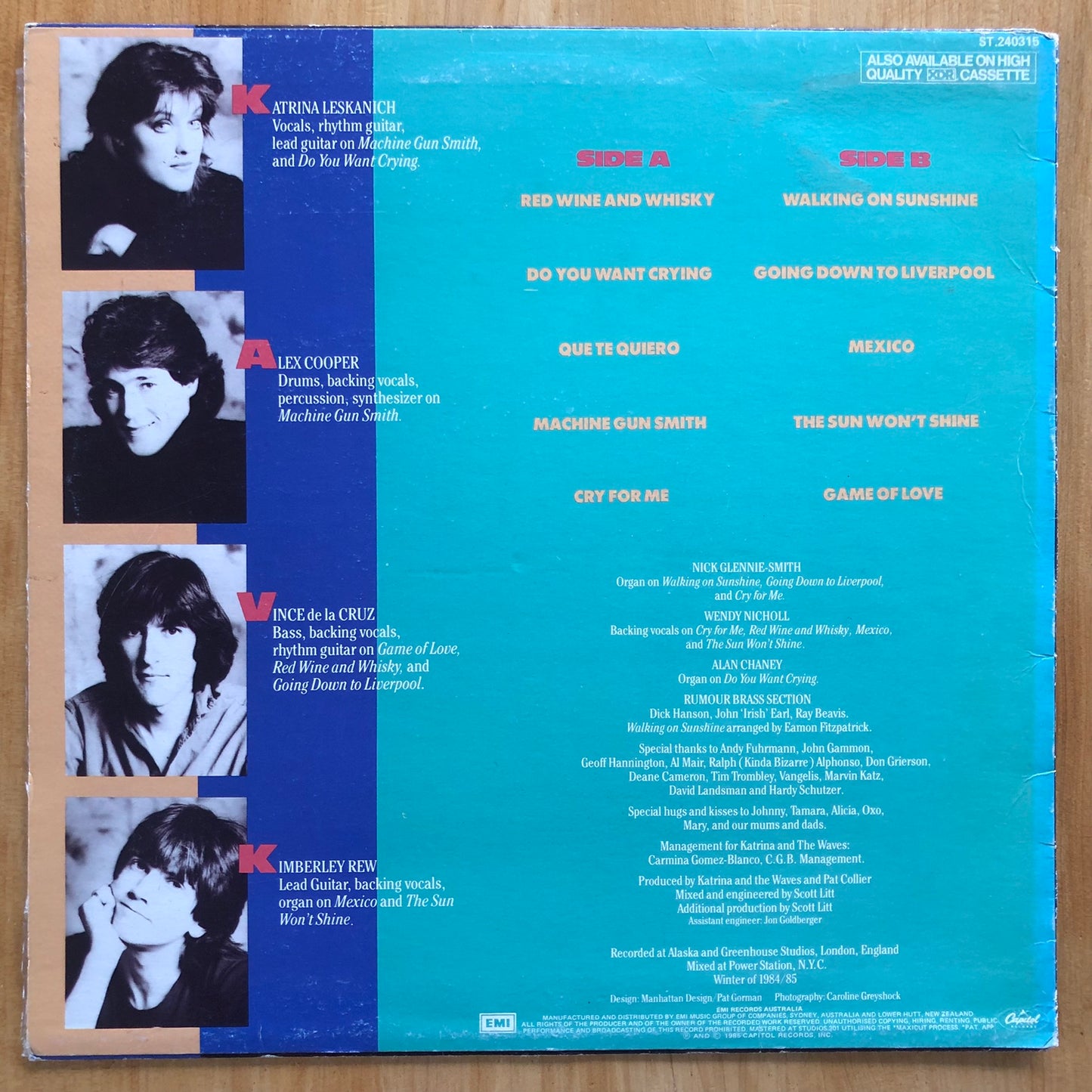 Katrina and the Waves - self-titled