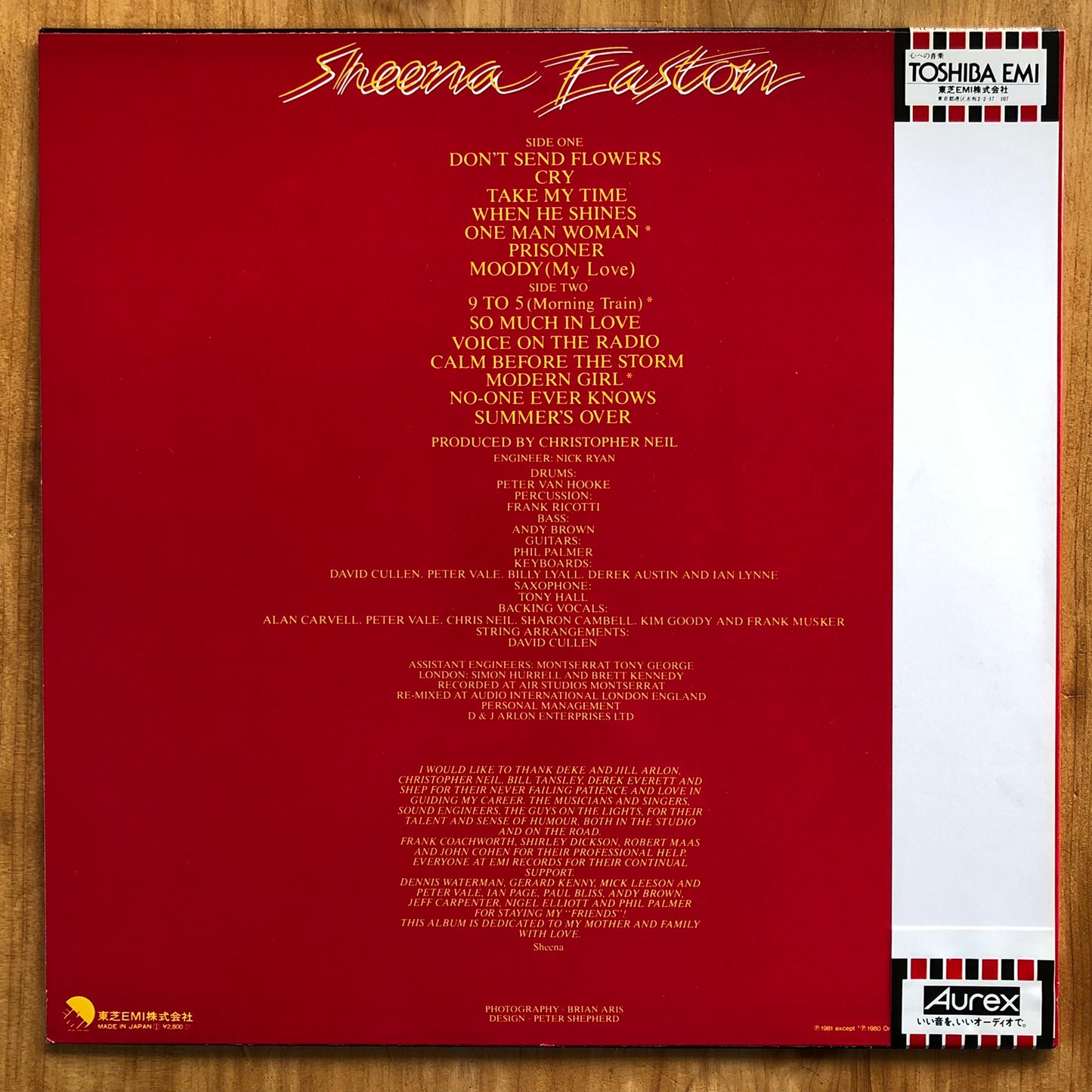 Sheena Easton - Take My Time
