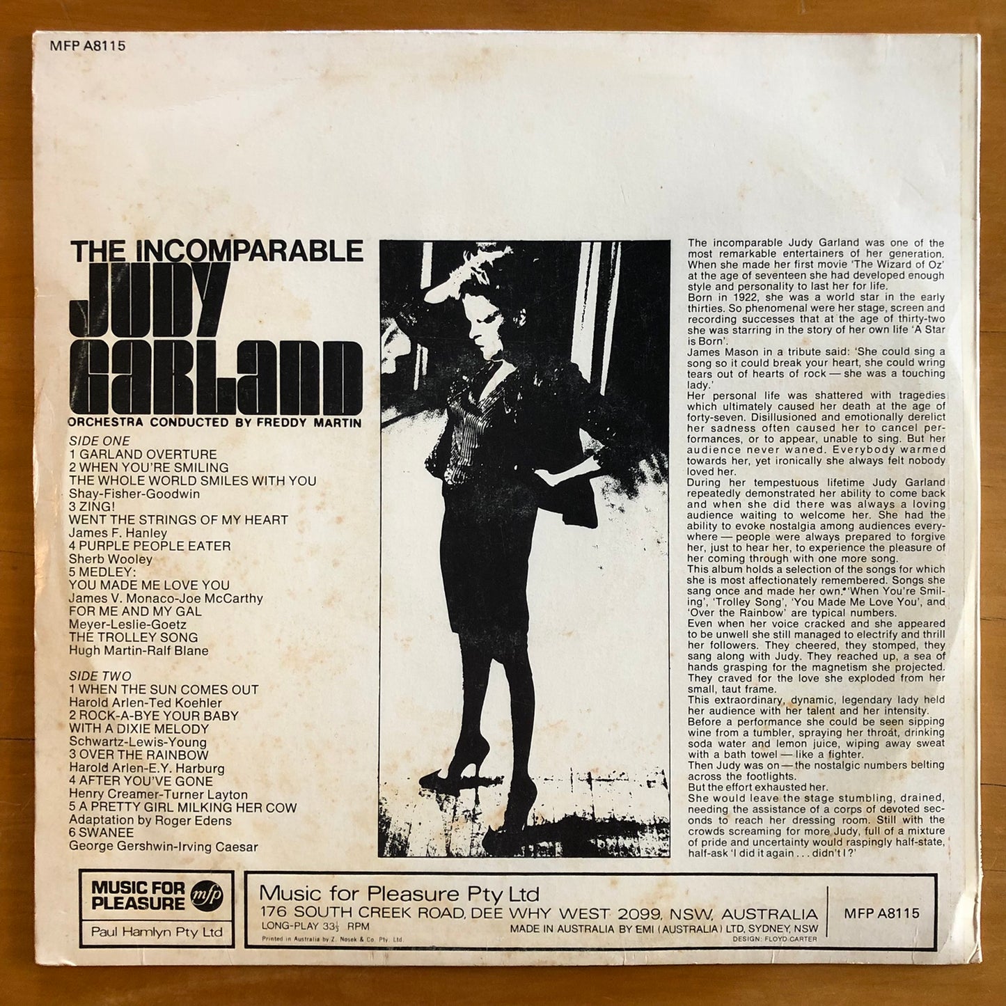Judy Garland - The Incomparable Judy Garland