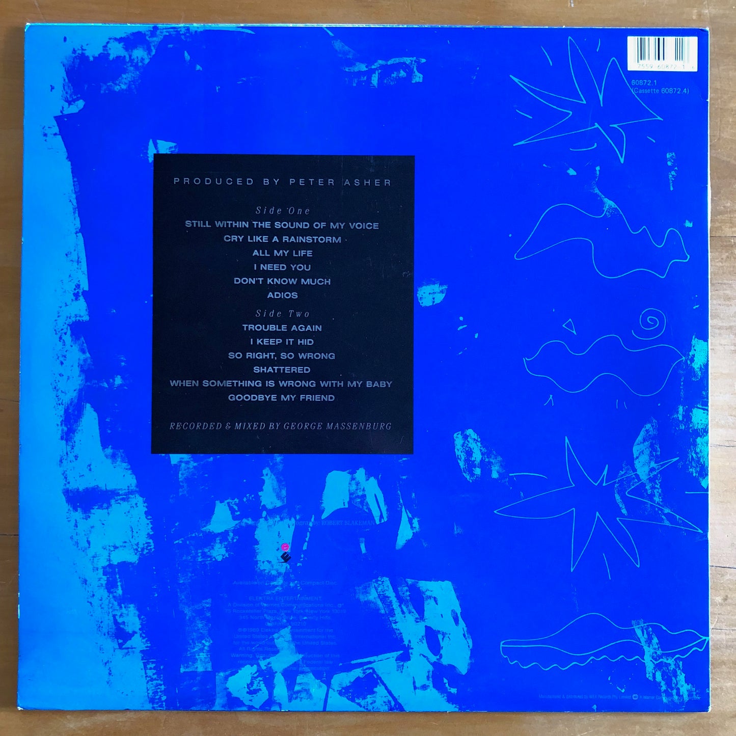 Linda Ronstadt - Cry Like A Rainstorm, Howl Like The Wind