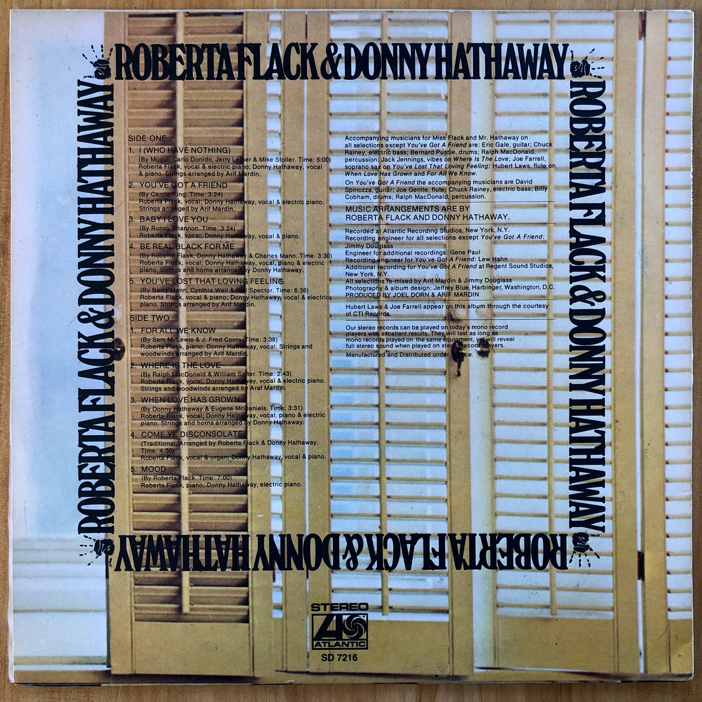 Roberta Flack & Donny Hathaway - Roberta Flack & Donny Hathaway