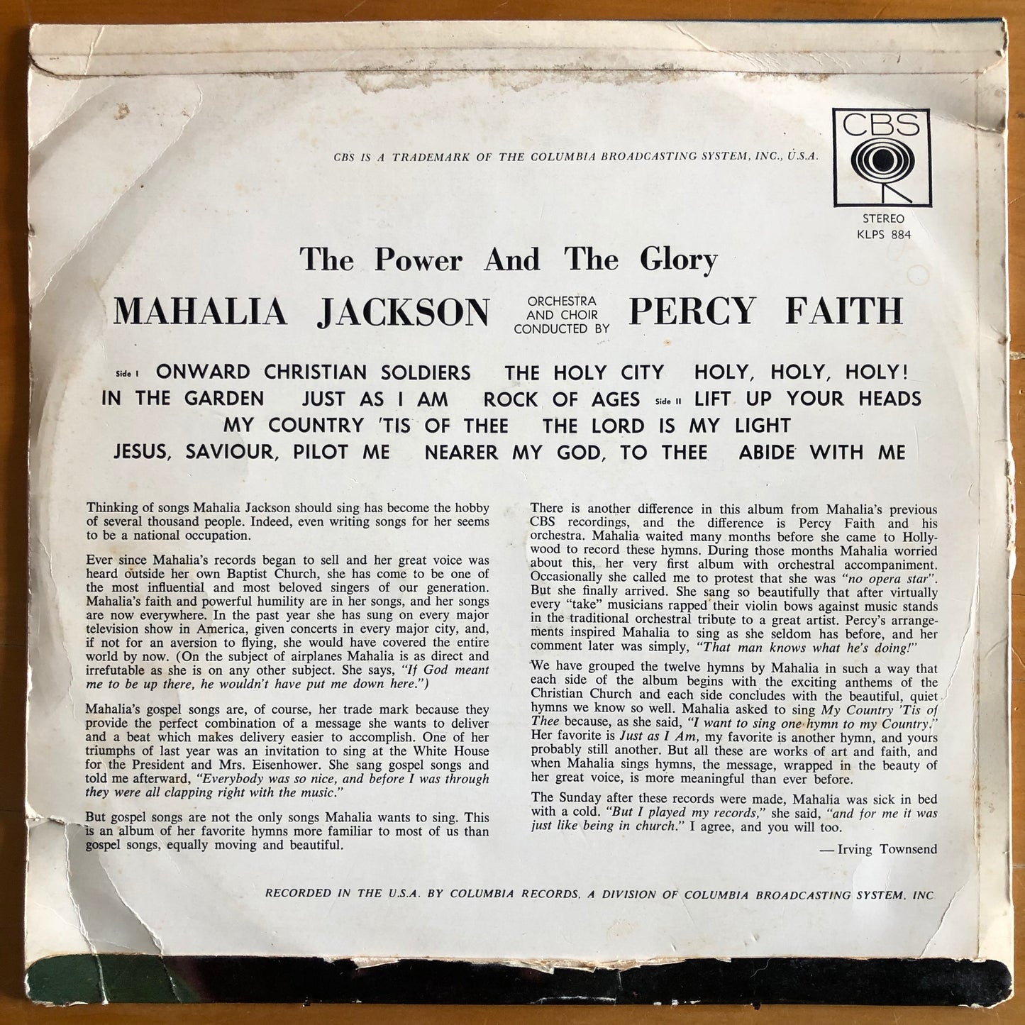 Mahalia Jackson - The Power And The Glory