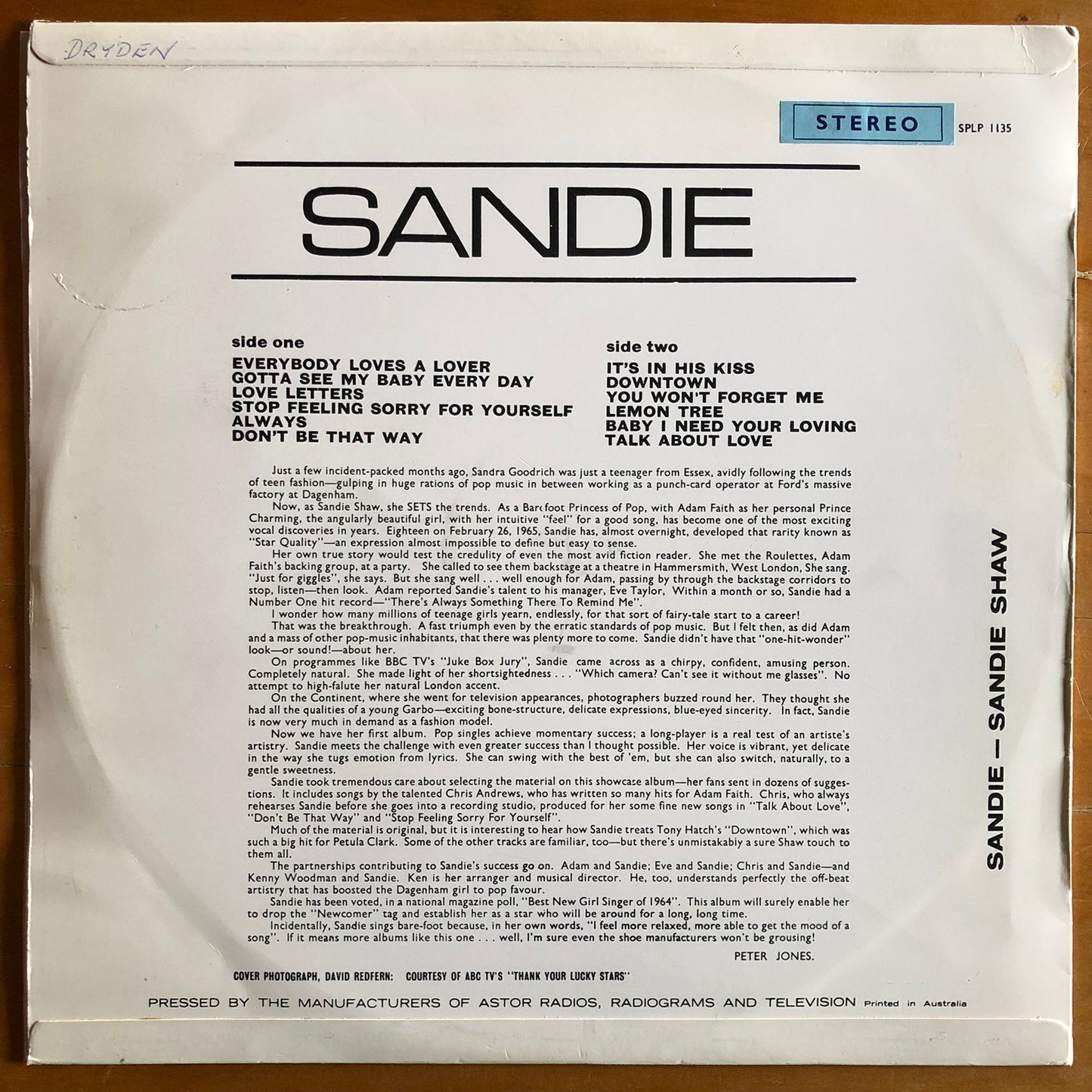 Sandie Shaw - Sandie