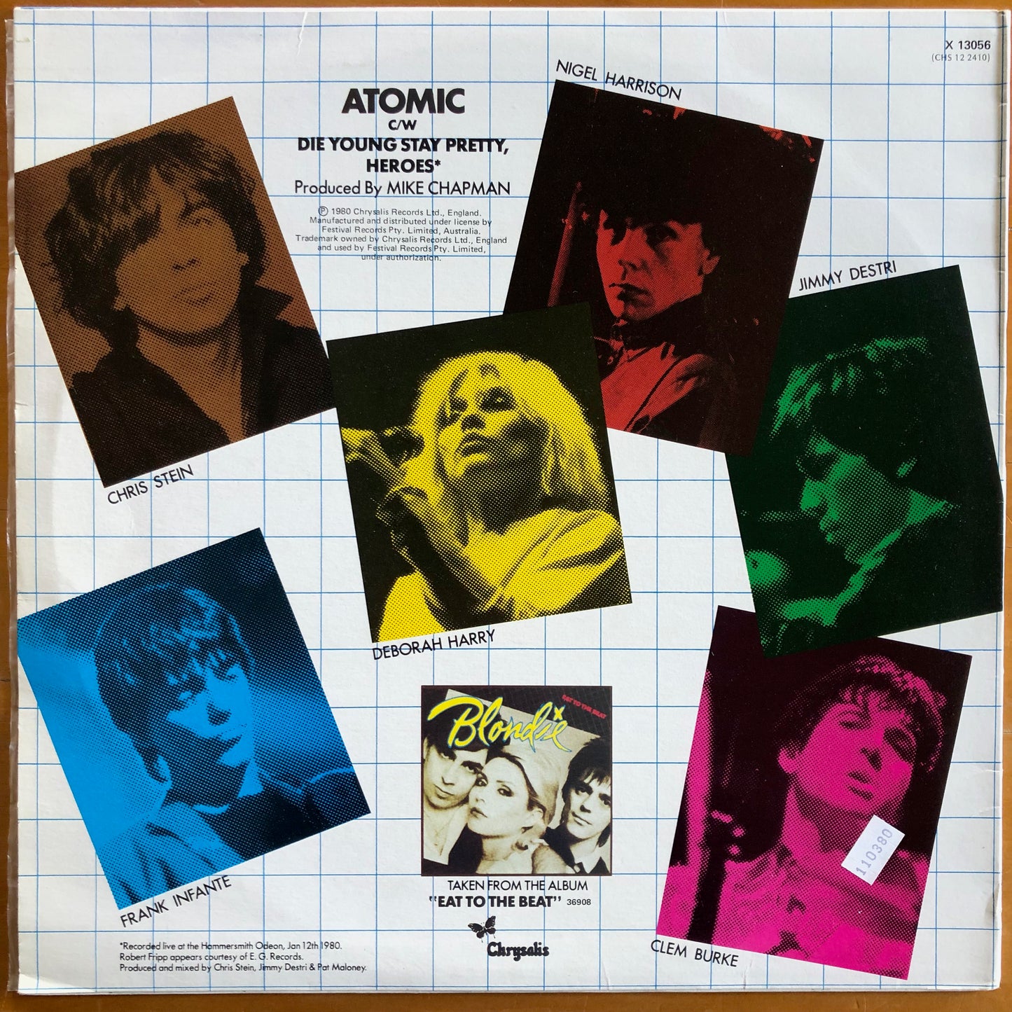 Blondie - Atomic (12")