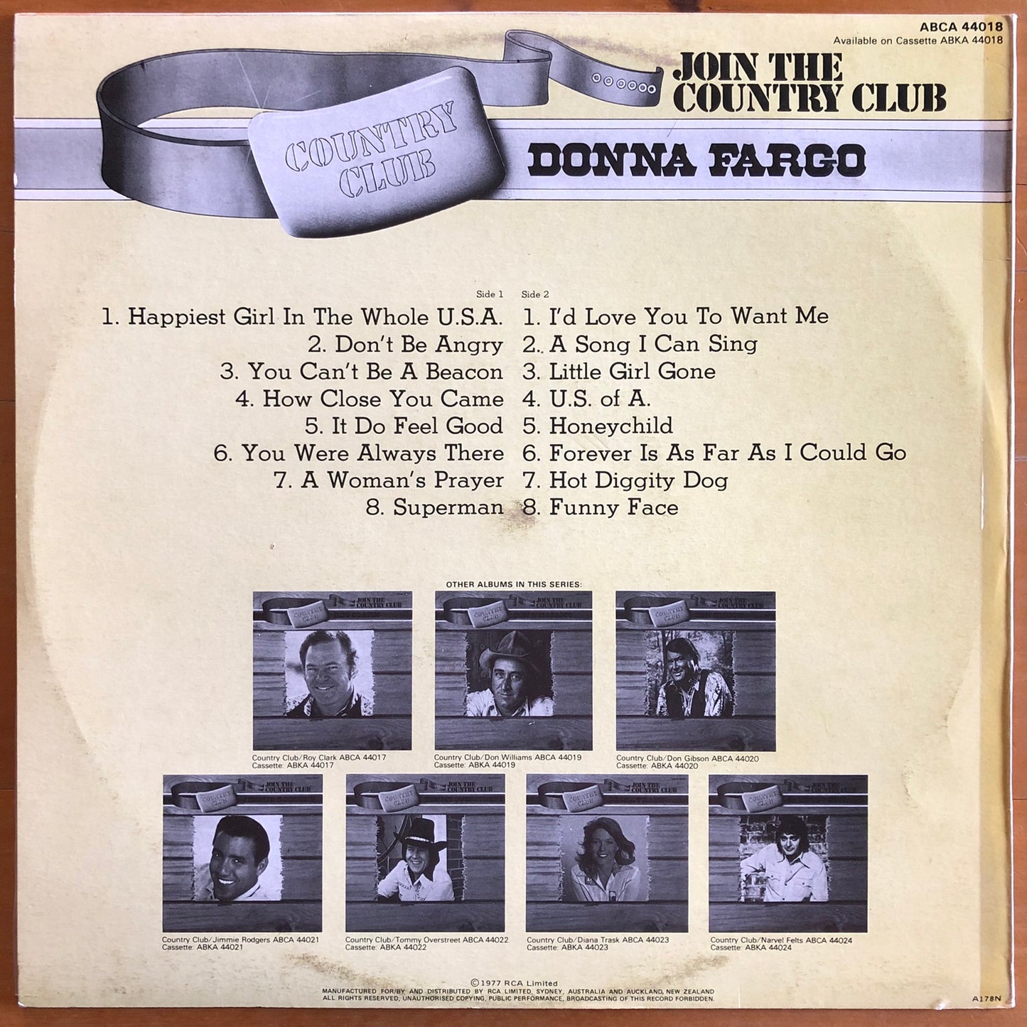Donna Fargo - Join The Country Club