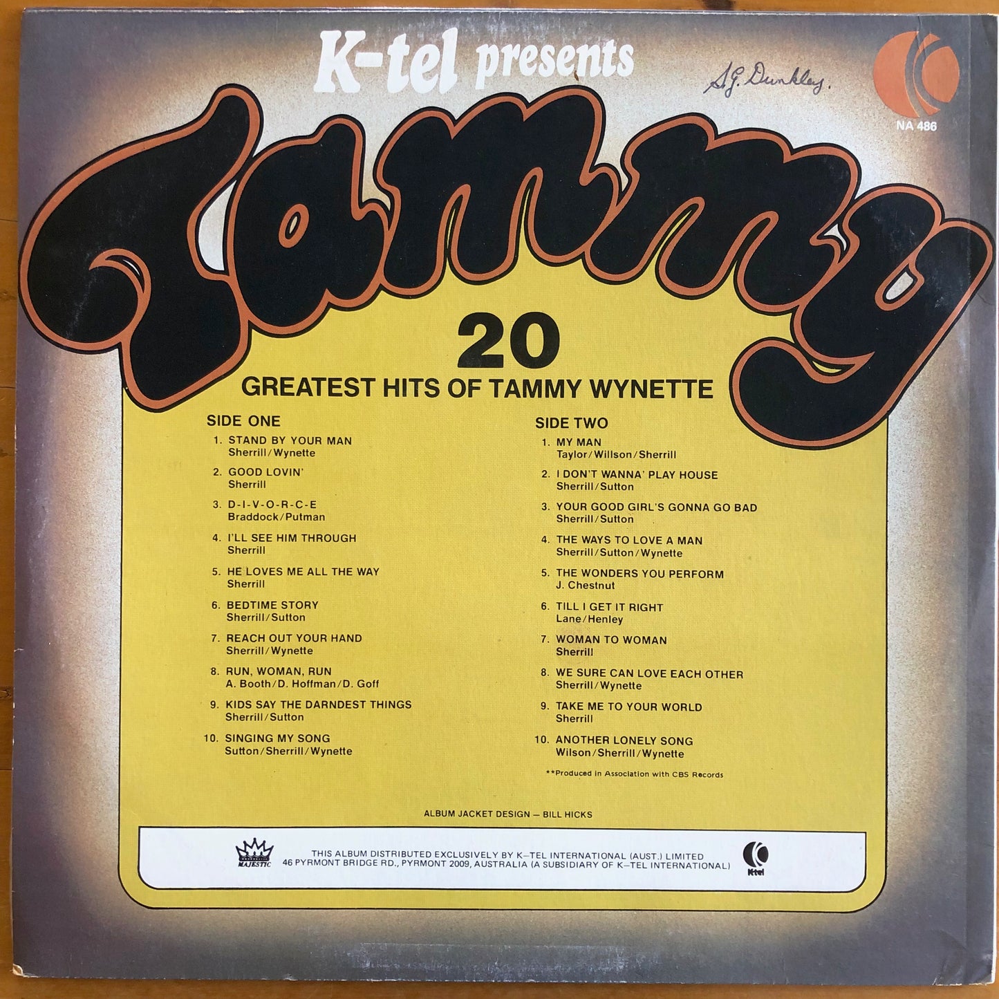 Tammy Wynette - Tammy: 20 Greatest Hits of Tammy Wynette