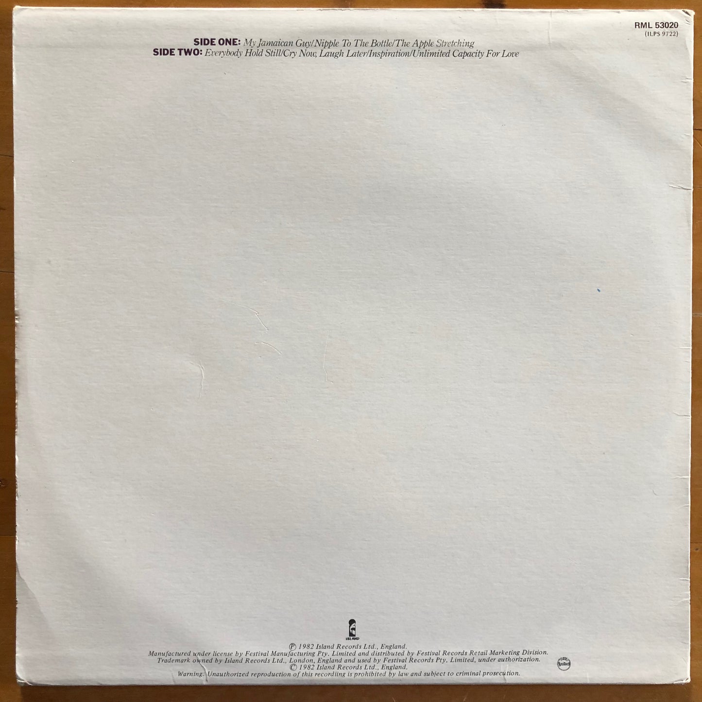 Grace Jones - Living My Life