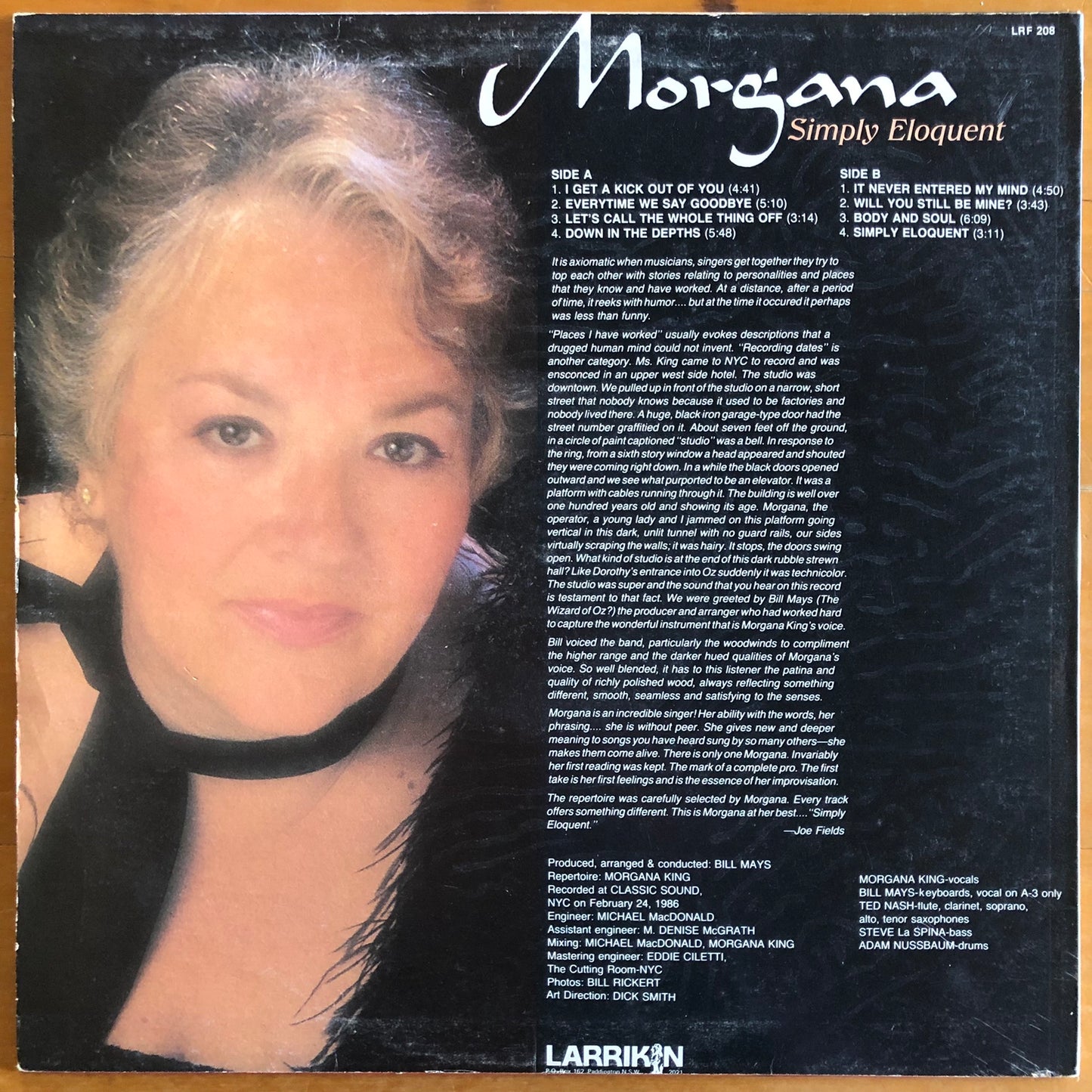 Morgana King - Simply Eloquent
