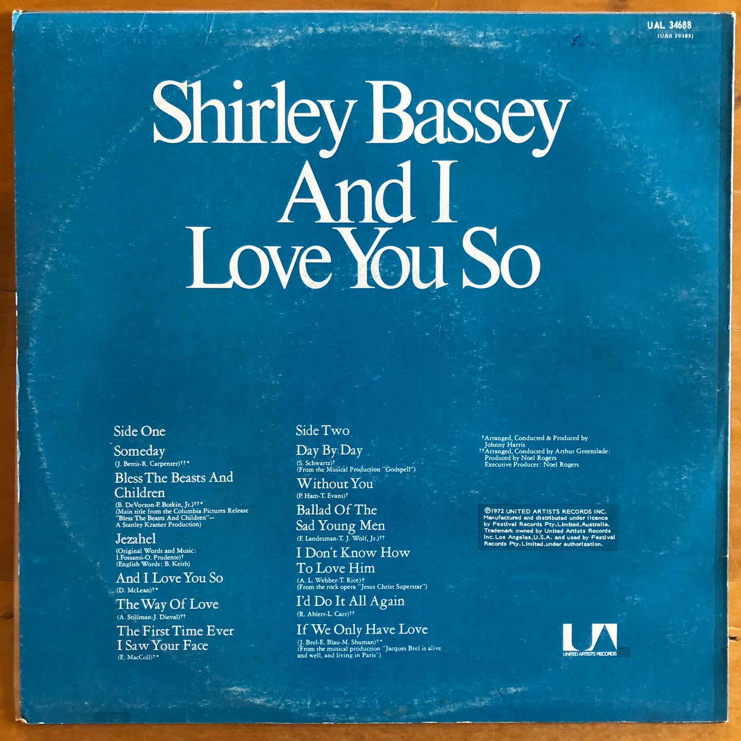 Shirley Bassey - And I Love You So