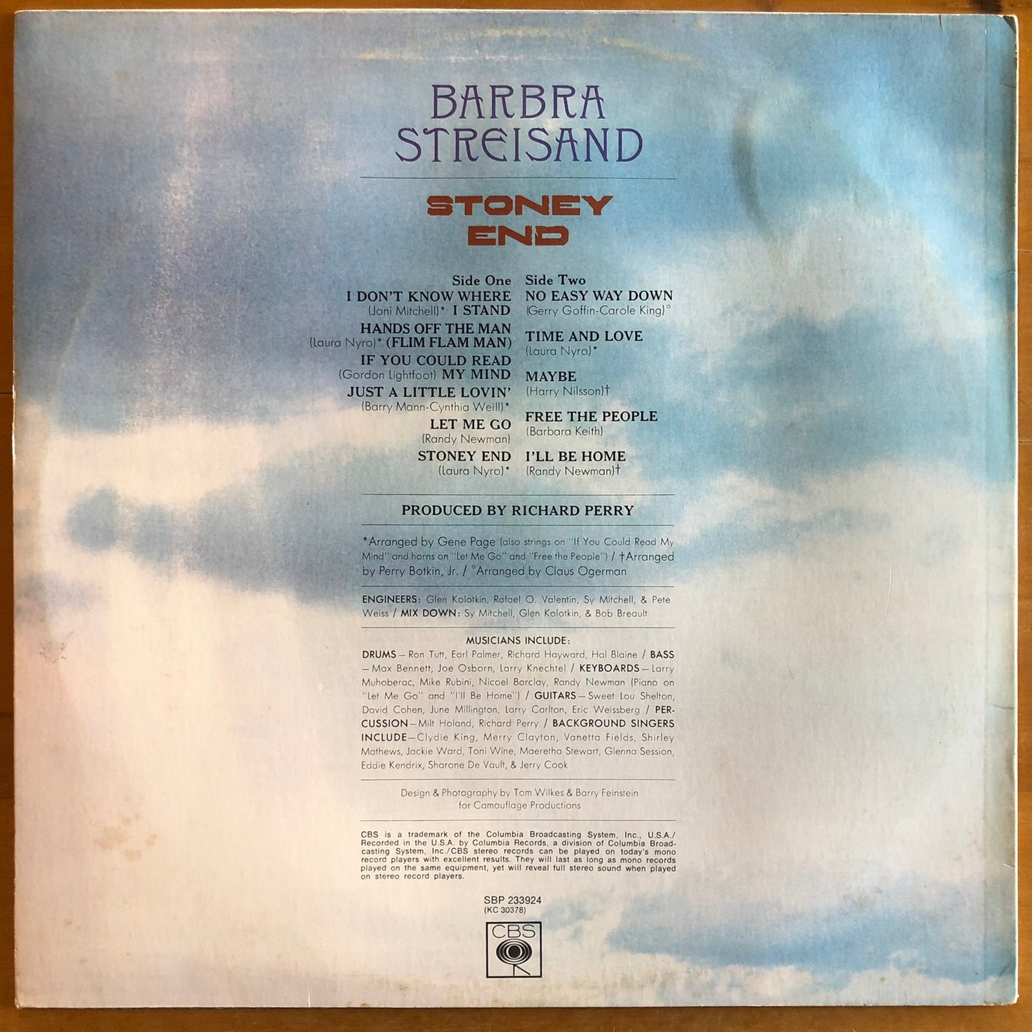 Barbra Streisand - Stoney End