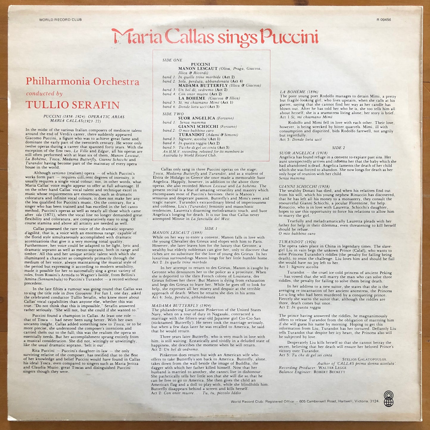 Maria Callas - Maria Callas Sings Puccini