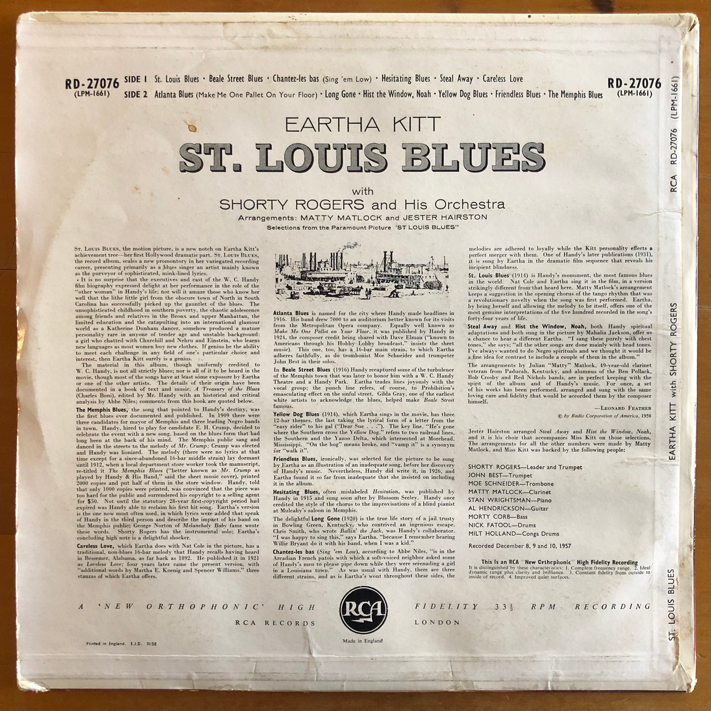 Eartha Kitt - St. Louis Blues