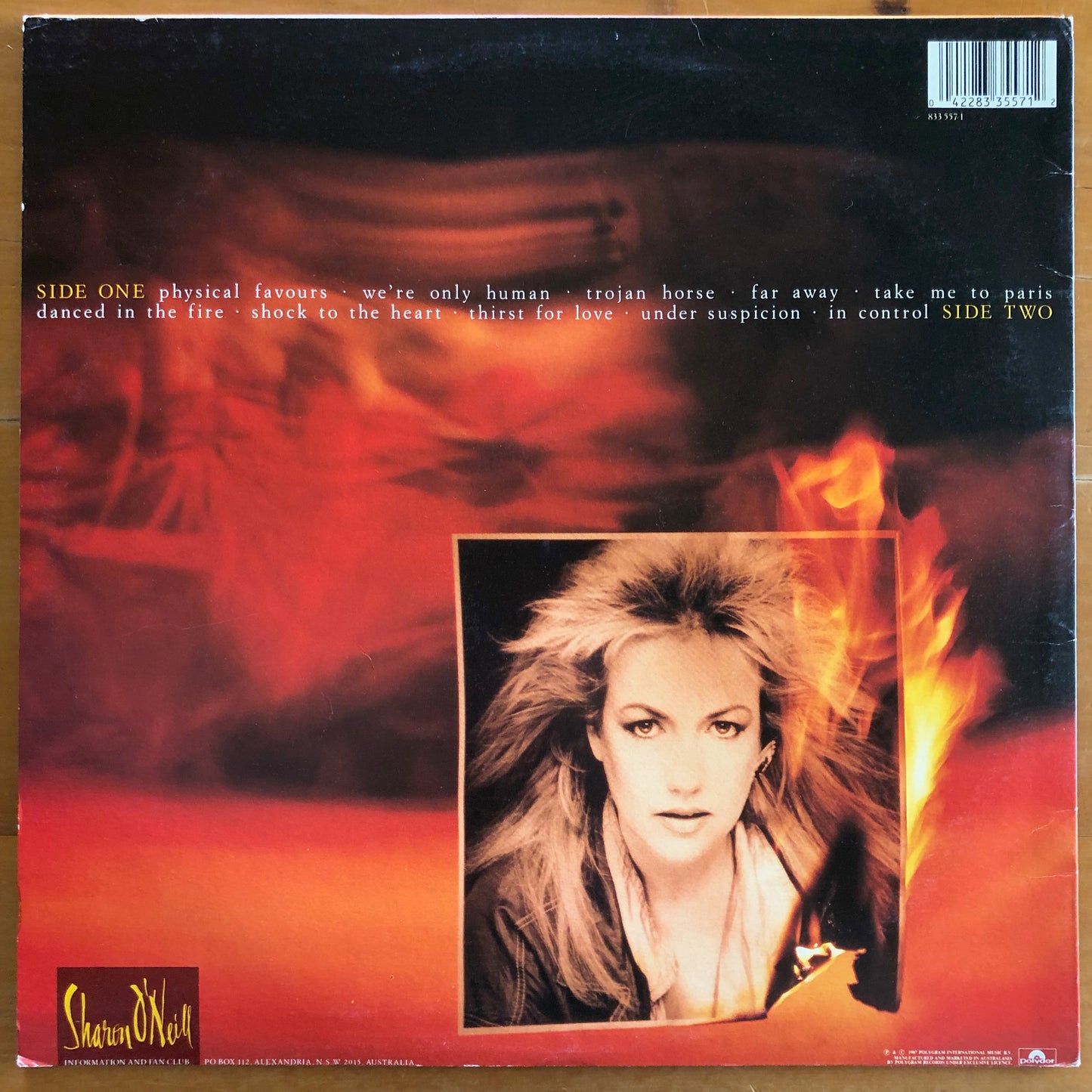 Sharon O'Neill - Danced In The Fire