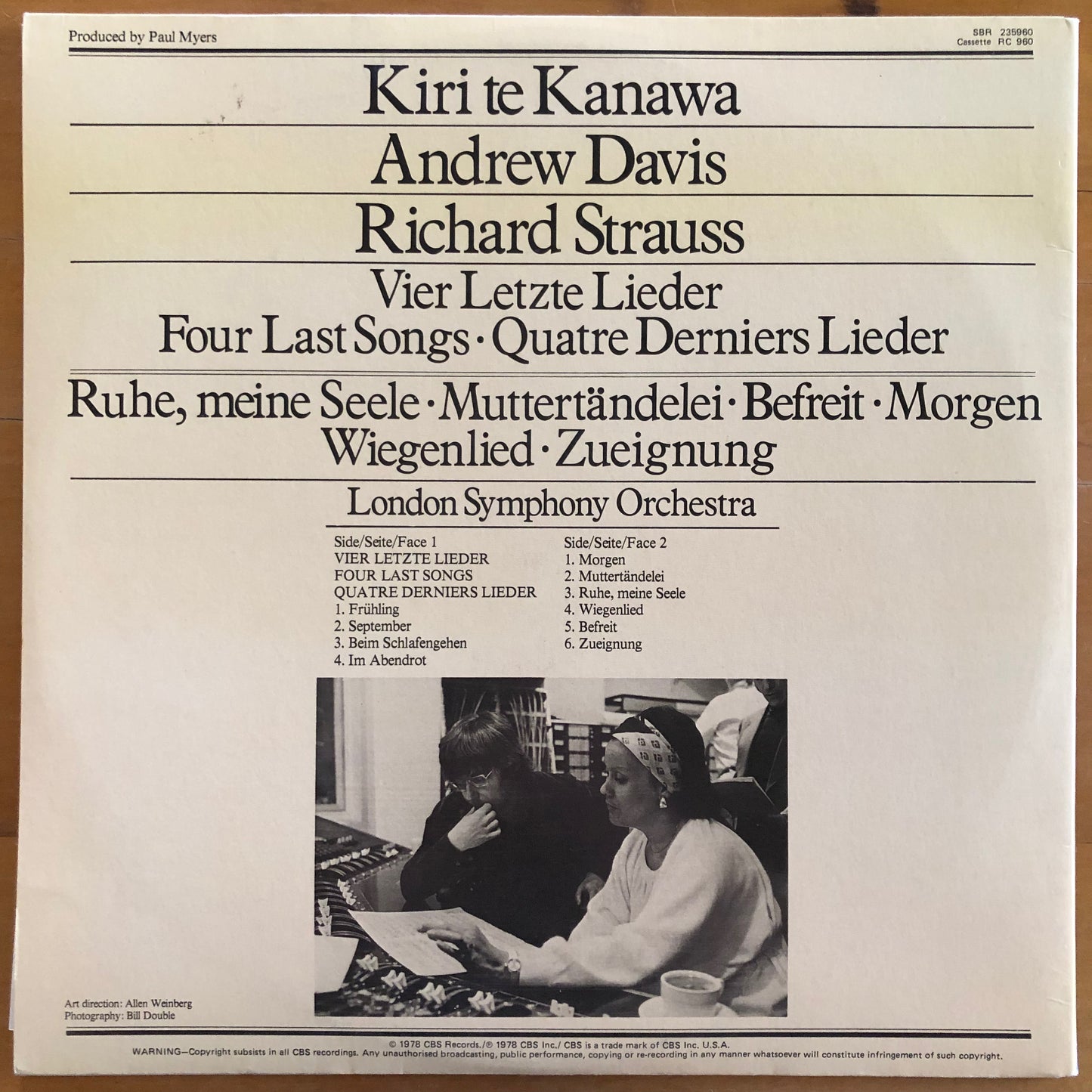 Kiri Te Kanawa - Strauss: Four Last Songs