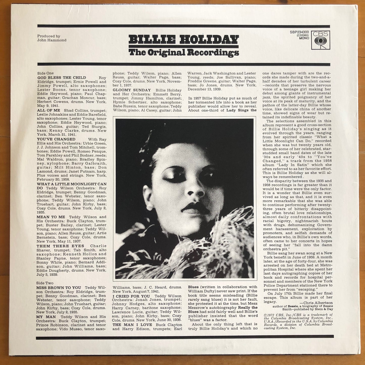 Billie Holiday - The Original Recordings