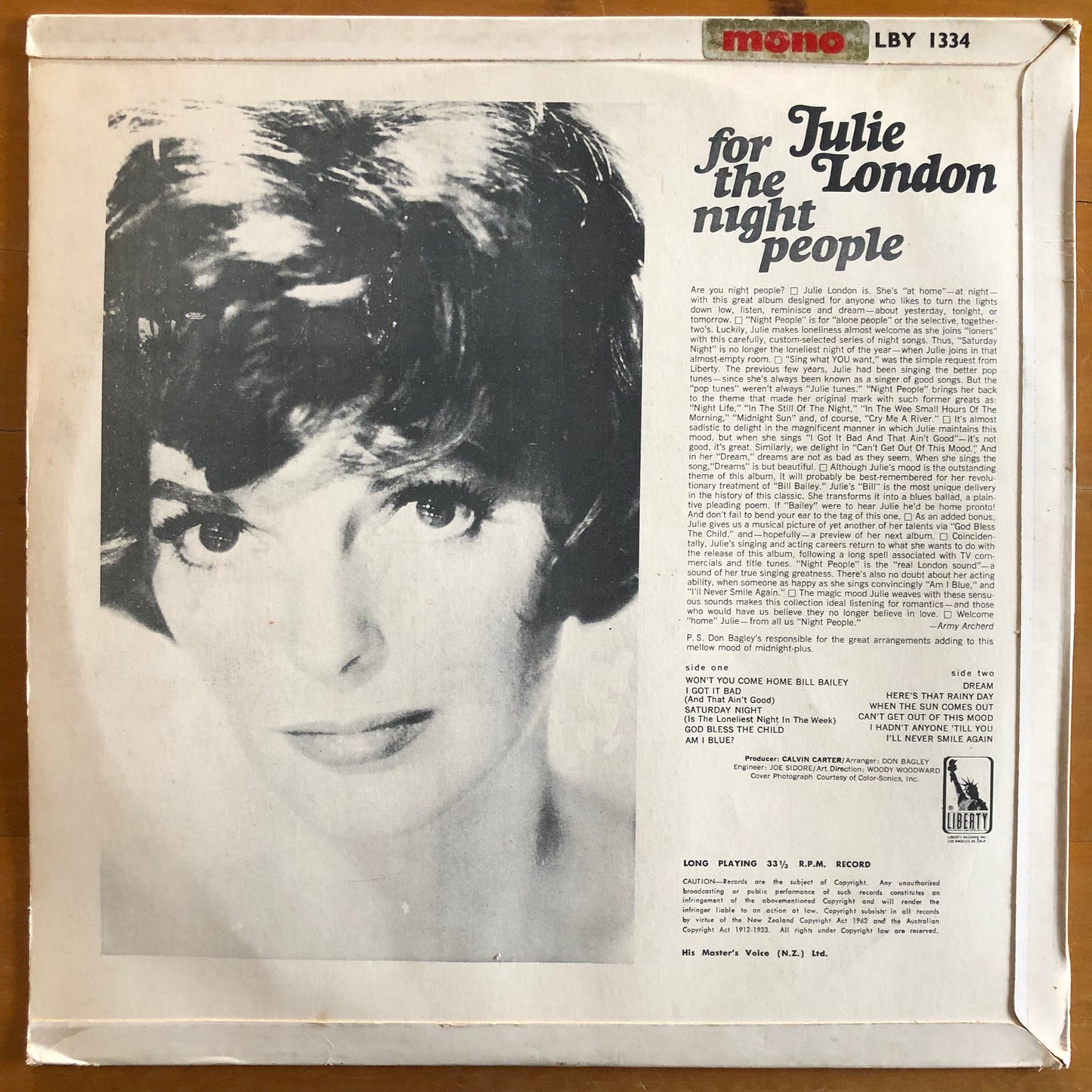 Julie London - For The Night People