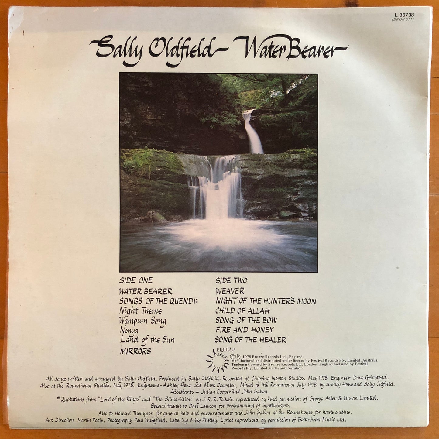 Sally Oldfield - Water Bearer