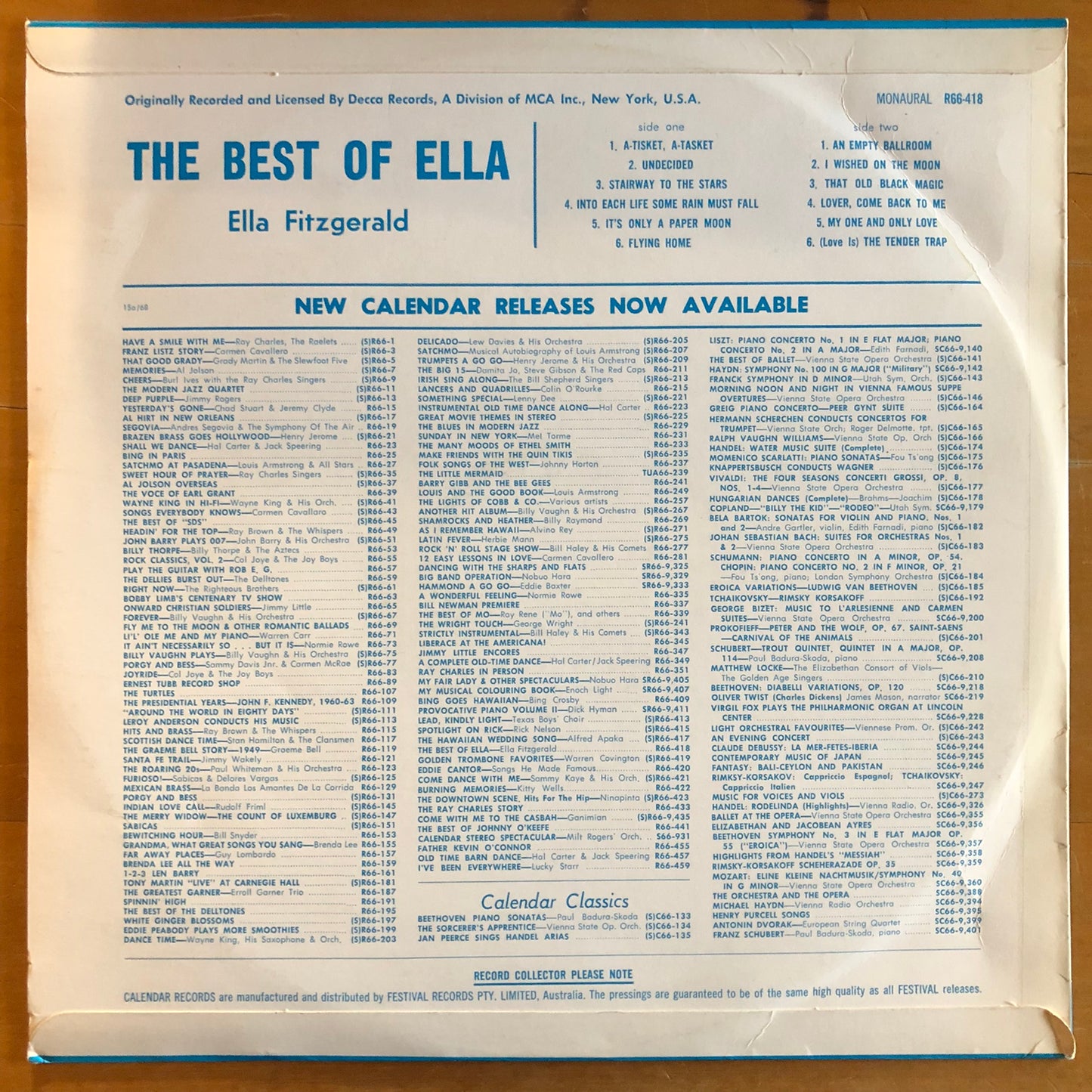 Ella Fitzgerald - The Best Of Ella Fitzgerald