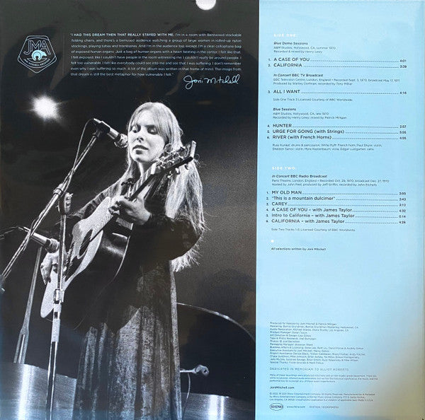 Joni Mitchell - Blue Highlights