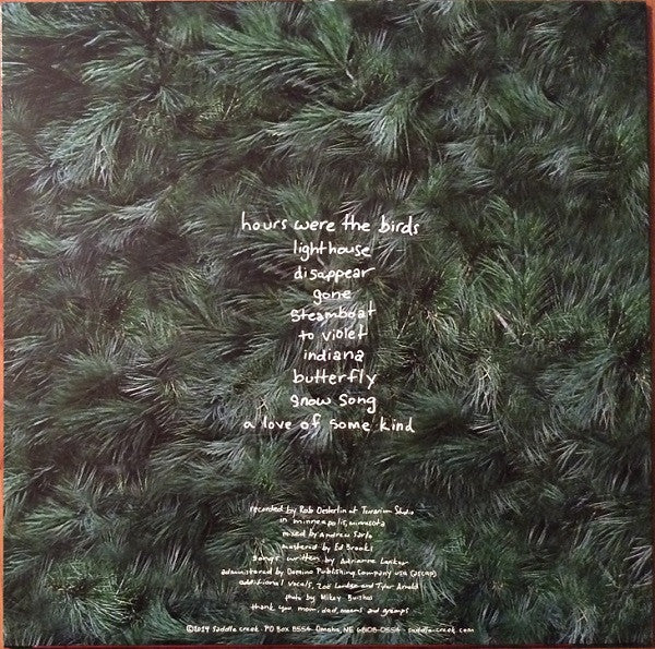 Adrianne Lenker - Hours Were the Birds