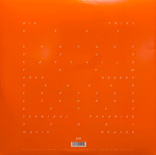 Big Thief - U.F.O.F.