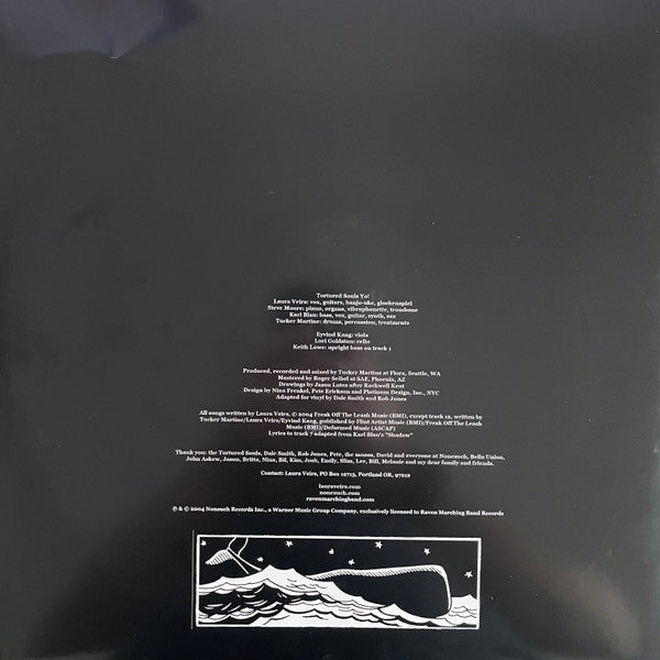 Laura Veirs - Carbon Glacier (Clear & Black)