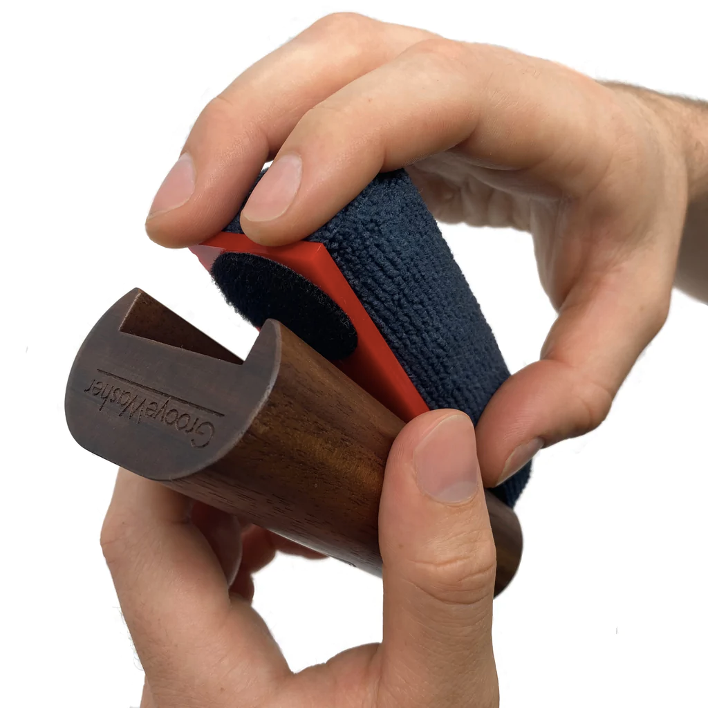 Replaceable Cleaning Pad - Black Terry Microfibre