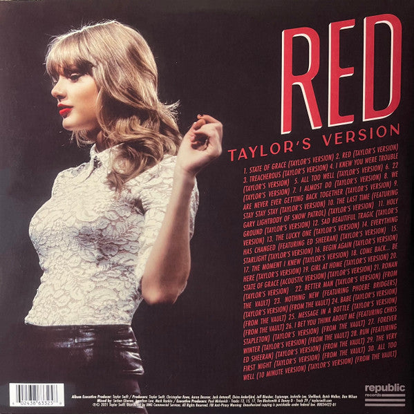 Taylor Swift - Red: Taylor's Version (4xLP)