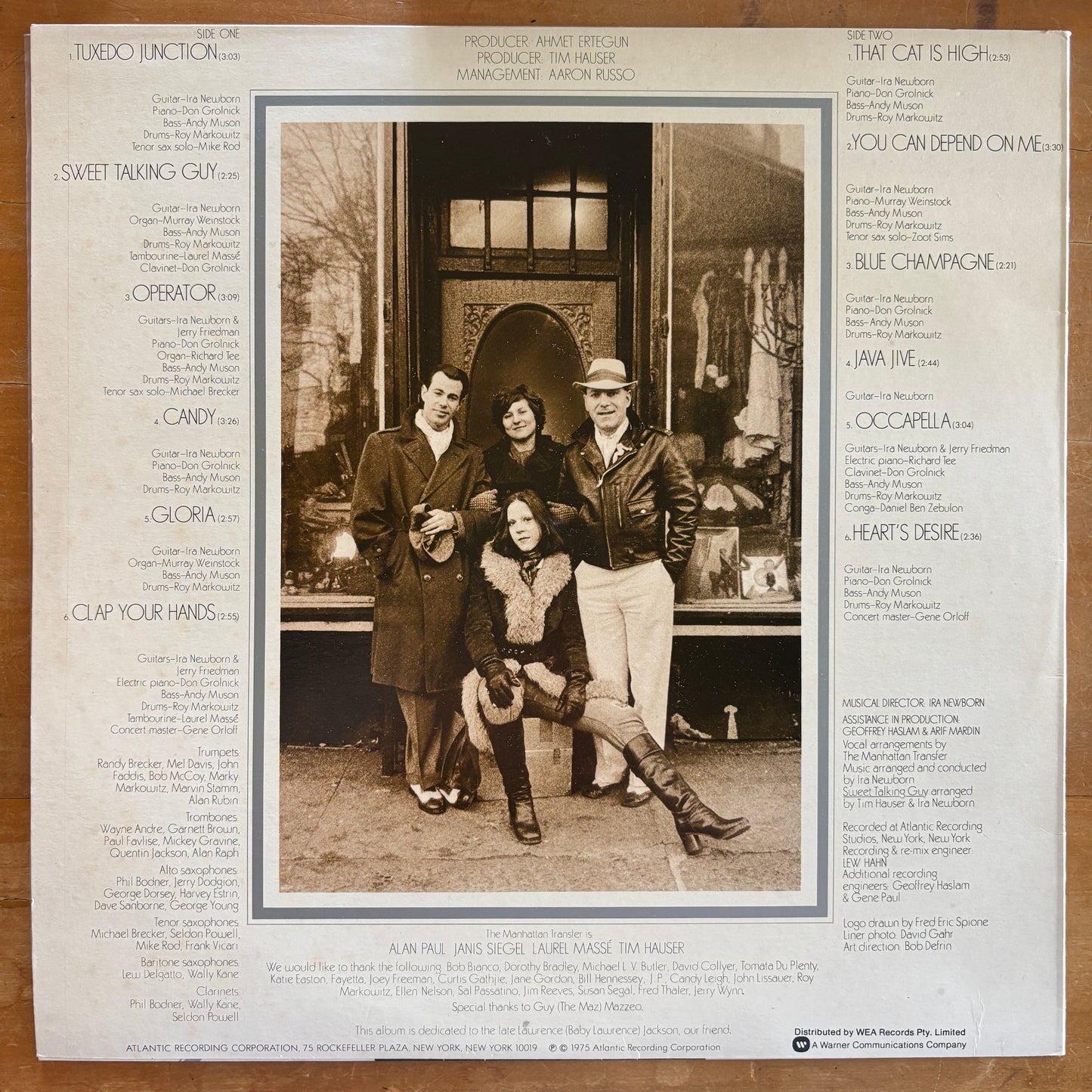 The Manhattan Transfer - The Manhattan Transfer