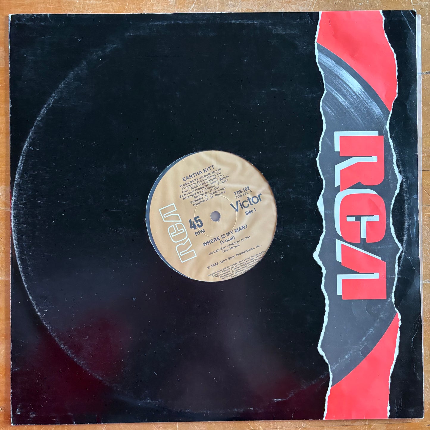 Eartha Kitt - Where Is My Man? (12" single)
